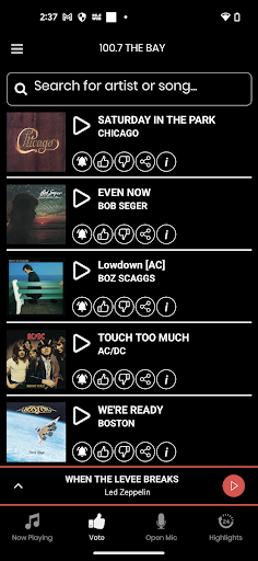 100.7 The Bay Screen 3