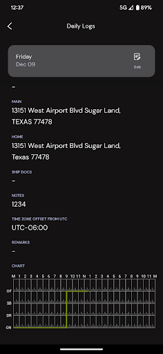 HCSS eLogs (2022) Screen 3