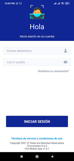 Android application VCS Mobile App screenshort