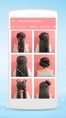 Hairstyles step by stepのおすすめ画像1