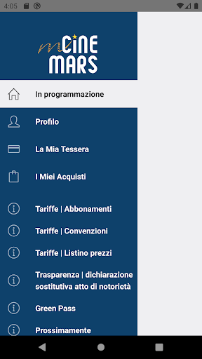 Android application Cinemars screenshort