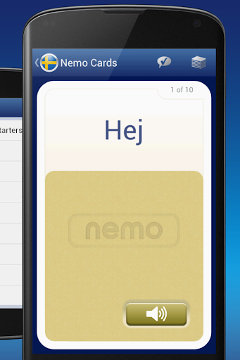 Screenshot of Nemo Swedish