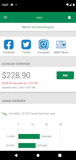 Screenshot of NNEC coNNECt