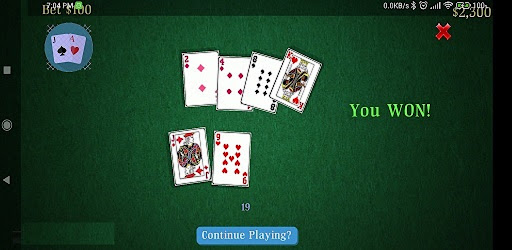 Blackjack21 Screen 2