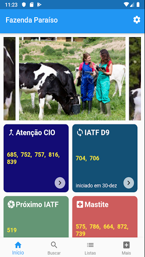 Android application Fazenda Paraiso Financeiro screenshort
