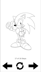 Cómo dibujar Sonic