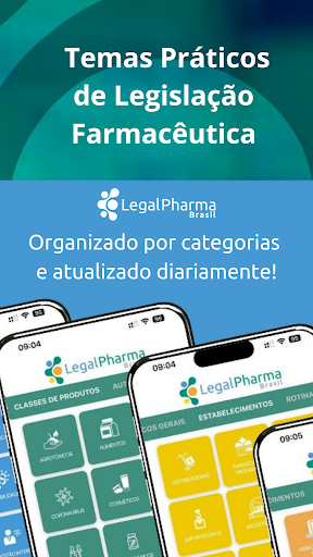 Android application LegalPharma: App Farmacêutico screenshort