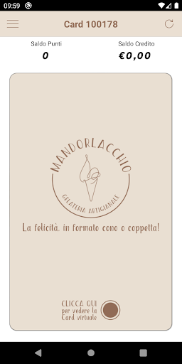 Android application Mandorlacchio screenshort