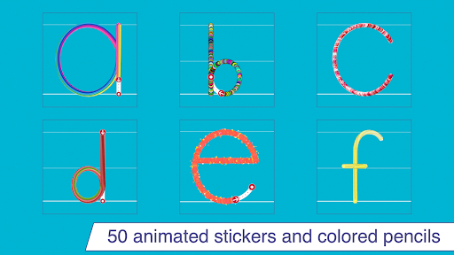 Screenshot of Writing Wizard - Alphabet ABC