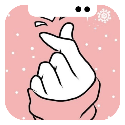 Finger Heart Wallpaper Download on Windows