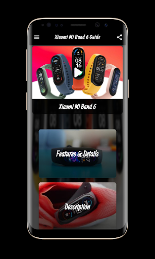 Android application Xiaomi Mi Band 6 Guide screenshort