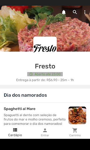 Android application Fresto screenshort
