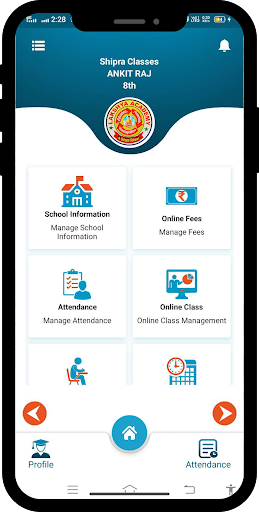 Lakshya Academy Student Screen 2