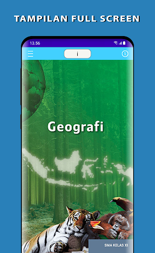 Android application Geografi 11 Kurikulum Merdeka screenshort