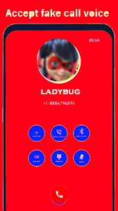 Ladybug Fake Video Call