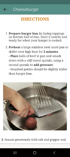 Easy burger recipes Screenshot 2 - AppWisp.com