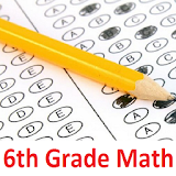 6th Grade Math Test Free icon