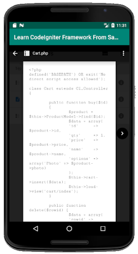 Learn CodeIgniter Framework From Sample Projects