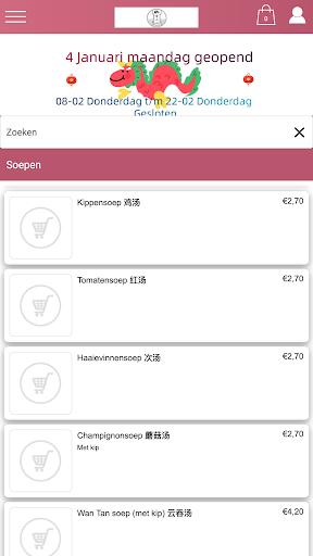 Android application Golden Palace Den Haag screenshort