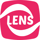 Lens: save & share eye power icon