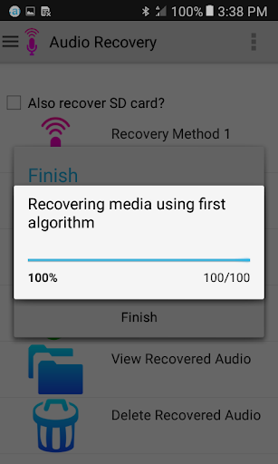 Audio Recovery