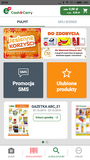 Android application Eurocash Cash&Carry screenshort