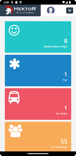 HektorApp Screen 2