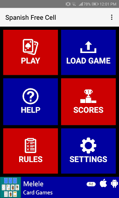 Spanish Free Cell - Screenshot 2