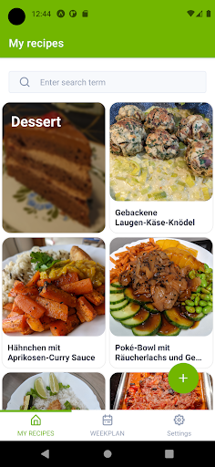 Android application CookPal: My personal cookbook screenshort