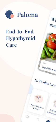 Screenshot of Paloma: Thyroid Hormone Health