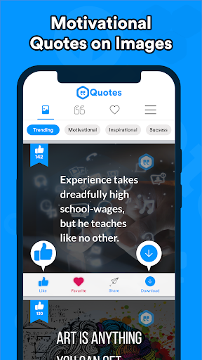 Android application Motivational Quotes & Status screenshort