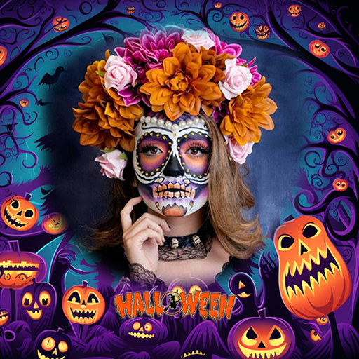 Halloween makeup photo editor  Icon