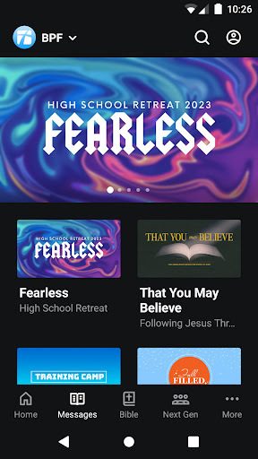 Brazos Pointe Fellowship Screen 2