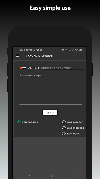 Easy WA Sender - 1.5 - (Android)