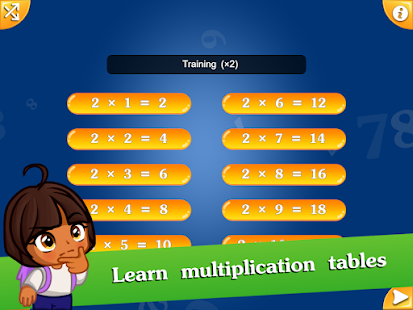 Matemàtiques: captura de pantalla de multiplicació
