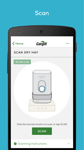 Cargill Reveal, utilizing SCiO Screen 2