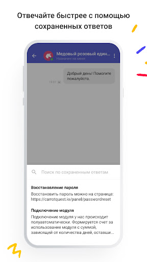 Carrot quest — чат для сайта Screen 3