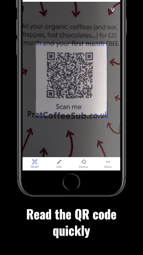 T2QT - QR Code Master Screen 2