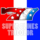 SUPER 8LINES TRICOLOR 12