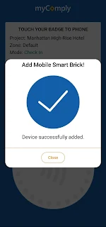 myComply Mobile Smart Brick