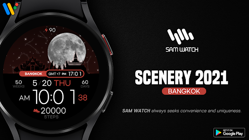 Android application SamWatch Scenery 2021 Thailand screenshort