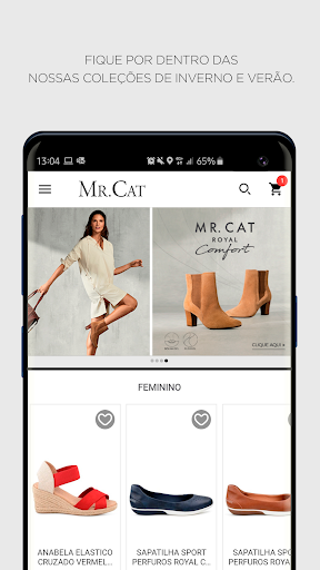 Android application Mr.Cat - Compre Sapatos e Aces screenshort