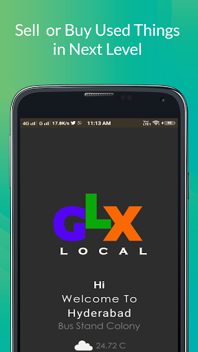 Android application GLXLocal : Buy & Sell screenshort