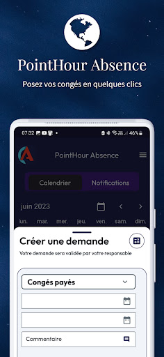 PointHour Absence Screen 3