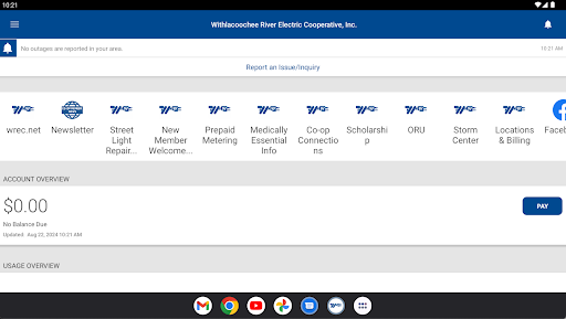 Screenshot of WREC