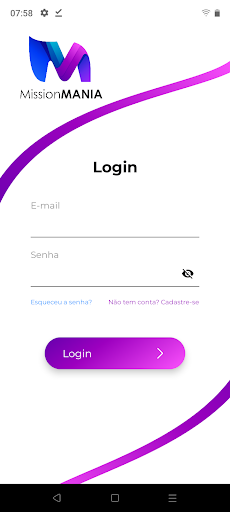 Android application Mission Mania screenshort