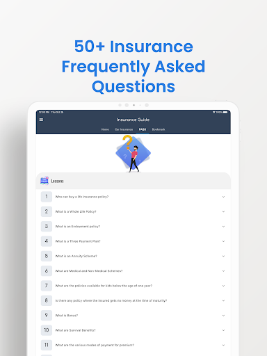 Screenshot of Learn Insurance Tutorials 2022