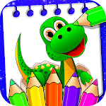 Cover Image of Download Dinosaurs Coloring Book & Drawing Game 1.0.2 APK
