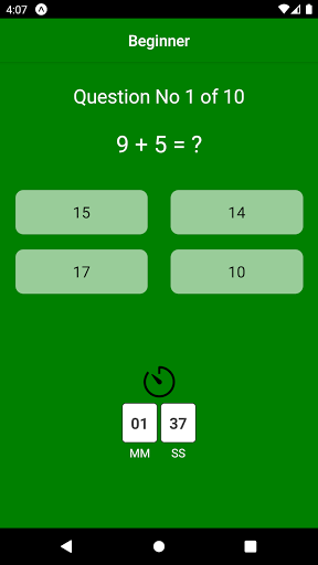 MathBuddy Screen 2