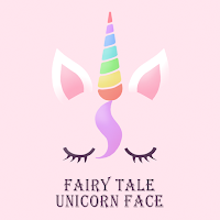 Симпатичные обои Fairy Tale Unicorn Face